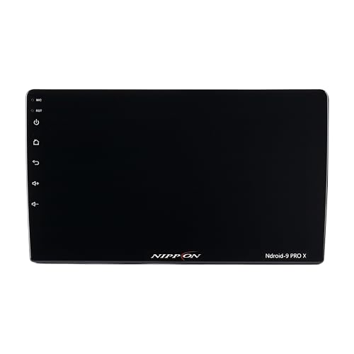 Image of Nippon NDROID 9 PRO X 4 /64 GB Car MediaPlayer with QLED Display with 1280 * 720 Screen Resolution, Built-in Carplay and Android Auto VIA T-Link, BT v5.2, Supports WiFi 2.4&5G
