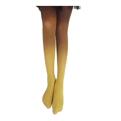 Women Change Fashion Girls Pantyhose Gradual Stockings Tights Vintage Gradient Socks Girls Fuzzy Toe Socks