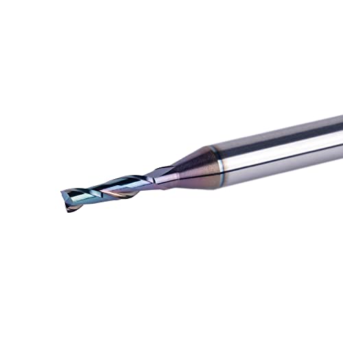 Broca CNC helicoidal de 1/8 SpeTool con vástago de 1/4 y corte UpCut 7