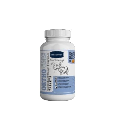 Aniamor Ortho Care Tablet for dogs and Cats | for better bone formation and strength | Dogs & Cats Supplement | for All Life Stages | 60 Tablet (B0CNK2LSYZ) Amazon Price History, Amazon Price Tracker