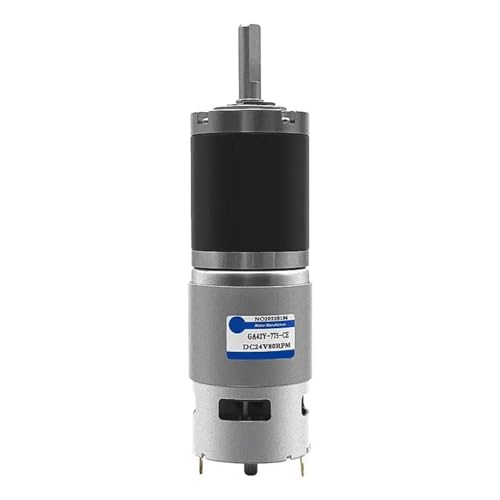 Moteur réducteur CC basse vitesse GA42Y-775 24V 112rpm pour couple élevé