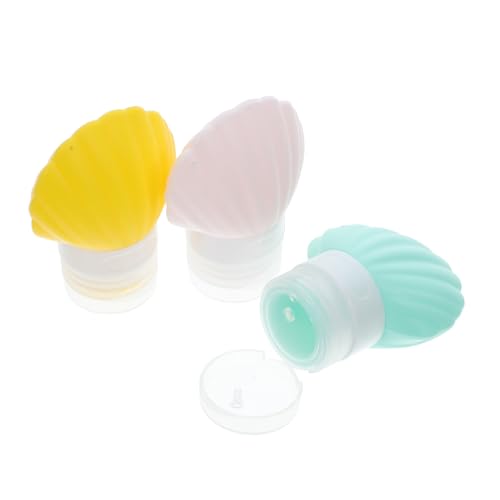 Healvian 3個 シリコン製トラベルボトル 漏れ防止詰替容器 シャンプー ローション対応 軽量コンパクト旅行用液体容器