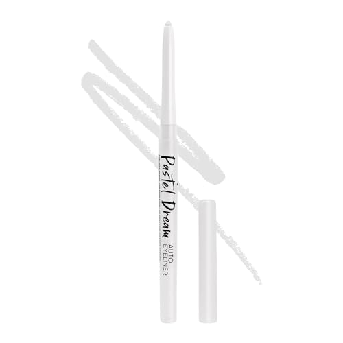 L.A. Girl Pastel Dream Auto Eyeliner – Marshmallow, Smudge Proof, Long-lasting, Matte Finishing, Waterproof, (1 count)