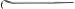 Martin 194C 5/8" Die - Pry Bar, 18" Overall Length, Chrome Finish