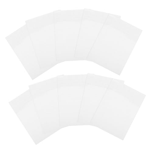 Pvc transparente autoadhesivo VILLCASE de 100 hojas para fotos y bricolaje