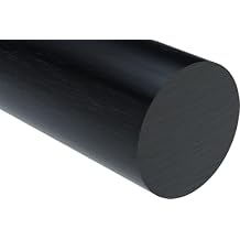 Plastic-Craft | Acetal Round Rod, Black