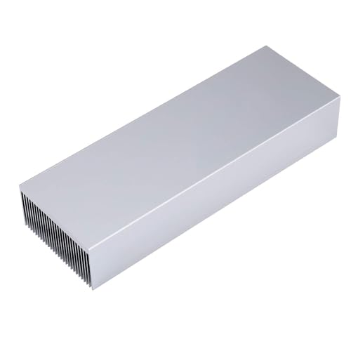 Large Aluminum Heat Sink 2.71"x2.71"x1.41"/ 69x69x36mm Heatsink High Power Cooling Plate 27 Fin Radiator GPU Cooler IC Module PC Computer Led PCB Charger Electronics Amplifier