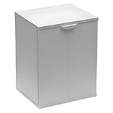Photo Gallery buystar mobile coprilavatrice 2 ante in resina 68,5x64x88h cm - resistente all umidità, lavanderia, garage, da esterno, interno, appoggio, sistema ad incastro, fermaporta - made in italy grigio Photo Gallery buystar mobile coprilavatrice 2 ante in resina 68,5x64x88h cm - resistente all umidità, lavanderia, garage, da esterno, interno, appoggio, sistema ad incastro, fermaporta - made in italy grigio