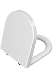 VitrA Toiletzitting en hoes met zachte sluiting geschikt voor 54cm (D) Integra & S50 WC's - Glanzend Wit