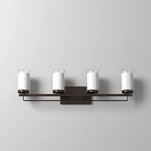 Image of Minka Lavery 6104-172 Parsons Studio 4 Light Bath Lighting, Smoked Iron Finish