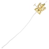Brûleur de remplacement pour lampe à pétrole : simple et pratique à utiliser, économisez vos efforts et convient pour la lampe à huile DIY de votre propre style, support de mèche pour lampe à huile