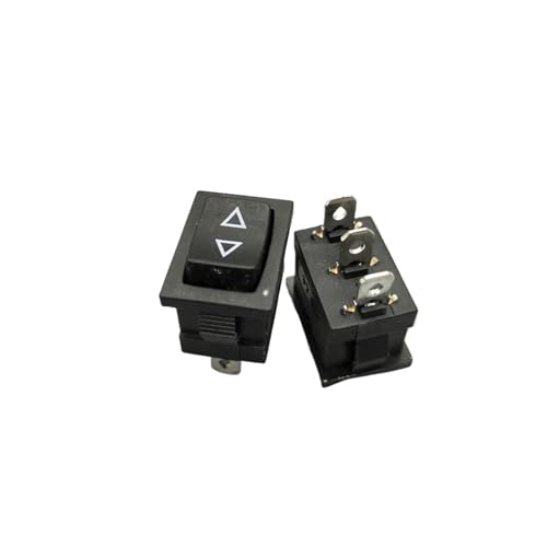 Interrupteur à bascule KCd1 auto-réinitialisation bouton type navire 10A 5pcs - 2