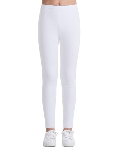Auranso Leggings Mädchen Sport Baumwolle Kinder Hosen Lange Blickdicht...