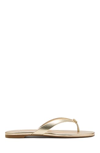 Image of kate spade new york Spade Flower Flip Flop, Pale Gold, 5.5