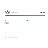 mercedes s coupe 1968  Mercedes-Benz M121 Motor Engine 4-Zylinder 1956-1968 Ersatzteilliste