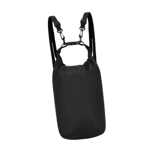 KQFCAZRE Mochila Impermeável E com Grande Capacidade para Armazenamento, Ideal para Natação, Rafting, Trilhas E Pesca Ao Ar Livre, Preto