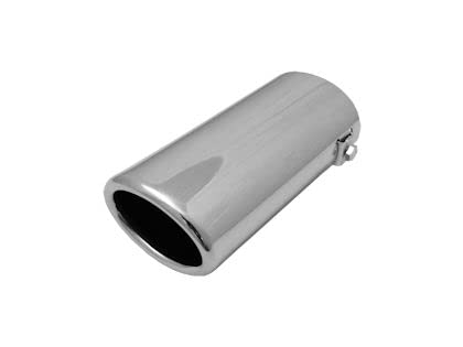 Embout echappement ovale pour sortie 45-52 mm