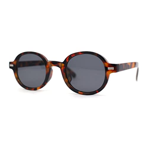 Mens Hipster Retro Vintage Style Snug Round Oval Sunglasses2