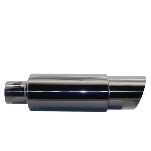Silenciador de escape de acero inoxidable premium con interfaz universal de 57mm