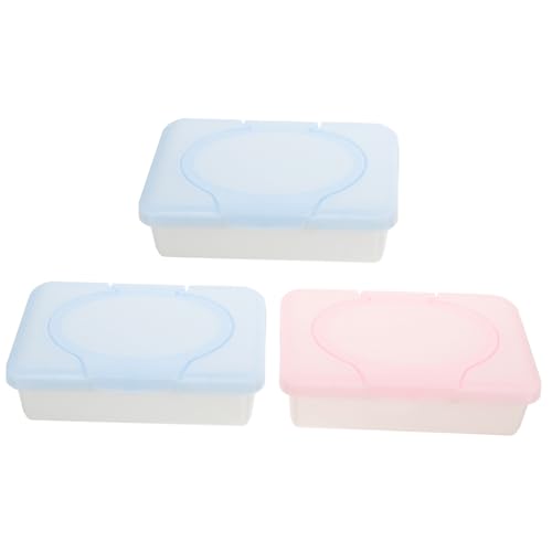STOBAZA Compact Wipes Box Dispenser Portable Wipes Holder Perfect for Travel (pp) Color