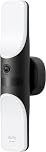 eufy security S100 Wired Wall Light Cam, Security Camera Outdoor, 2K Camera with 1200 Lumen Light, Color Night Vision, Motion Activated Light, AI Smart Detection, IP65 Waterproof(Renewed)
