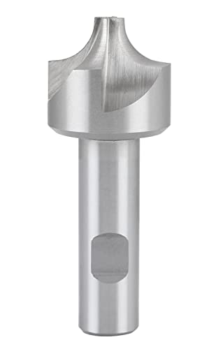 Image of Accusize''dustrial Tools 1 /2'', H.S.S. Corner Rounding End Mills, 3 /4'', Shank Dia, 1-1 /2'' Cutter Dia, 3-7 /8'' Overall Length, 1011-1234 | H.S.S. Corner Rounding End Mills, 1-1 /2 inch Cutter Dia, 3-7 /8 inch Overall Length