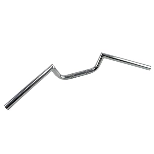 Barre de traînée 22mm Café Racer guidon droit chrome anti-vibration