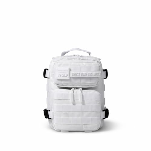 Image of WOLFpak 9L Mini Tactical Backpack (Snow Leopard) | Compact, Small Everyday Carry Bag for Gym, School, Travel | Durable, Water-Resistant Daypack with Molle System and Patch Panel