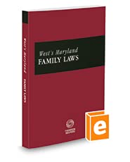 Paperback West's Maryland Family Laws, 2020-2021 ed. Book