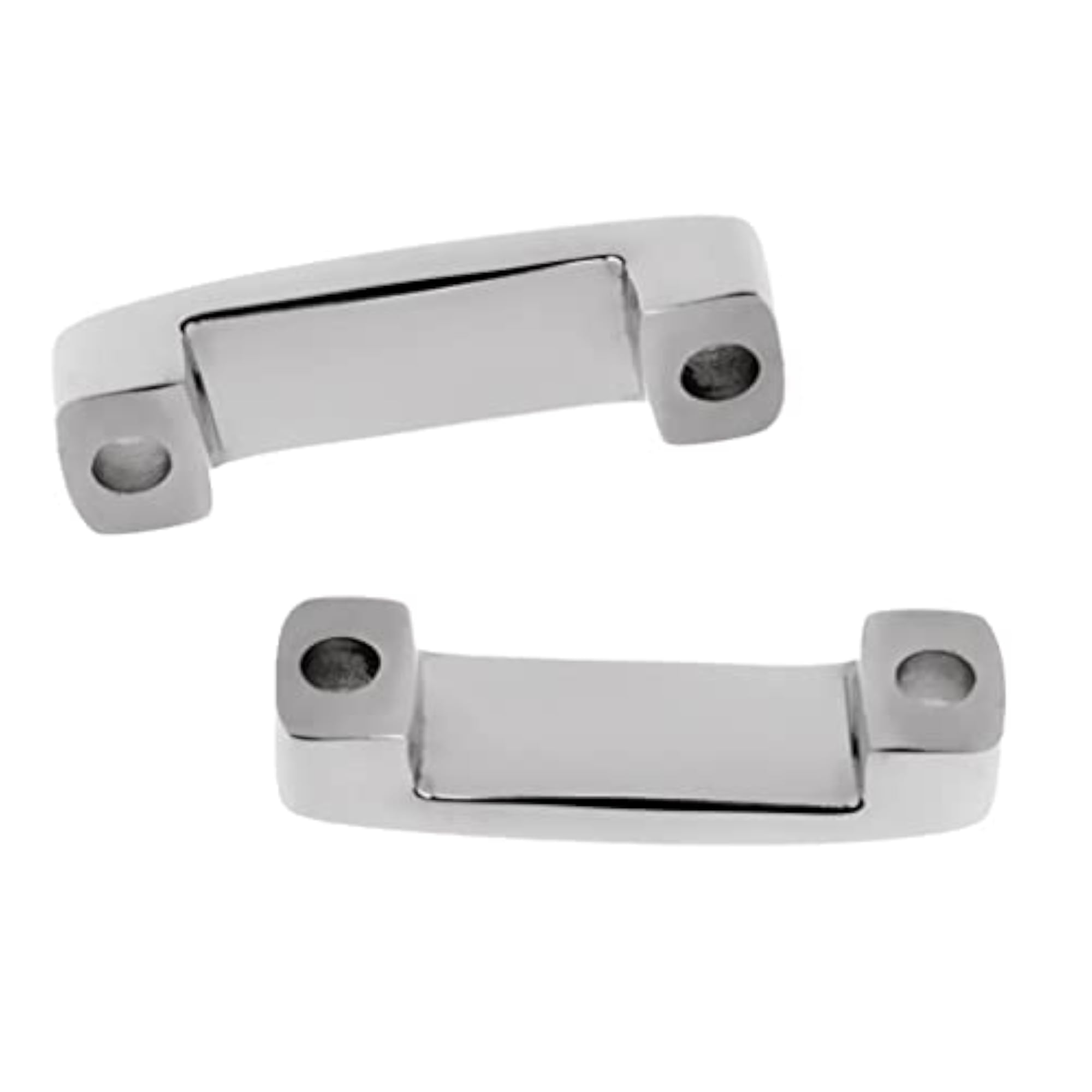 2 Pieces Premium Stainless Steel Boat Deck Fitting Rope Hardware 48mm