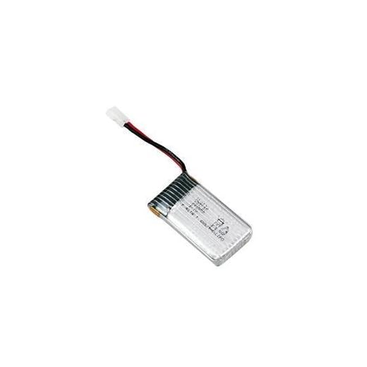 YUNIQUE GREEN-CLEAN-POWER - 3,7V 380mAh Lipo Akku für RC Quadcopter | Kompatibel mit Hubsan X4, Syma X11, HS170 | Längere Flugzeit & Manövrierfähigkeit, Silber