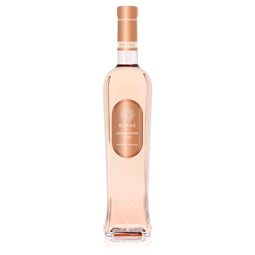Berne Inspiration - Vin Rosé AOP Côtes de Provence 2022 - Assemblage de Cépages - Minéral aux Arômes de Fruits - Terroir Provençal Subtil et Élégant - 75cl