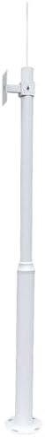 Outdoor Security Camera Mounting Bracket Extender Pole, Weatherproof Metal Monitor Holder, Adjustable Ground Mount Stand for Surveillance Cameras, Durable & Stable Camera Rack Post
