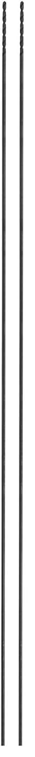 BOSCH BL2731 1-Piece 1/16 In. x 12 In. Extra Length Aircraft Black Oxide Drill Bit for Applications in Light-Gauge Metal, Wood, Plastic