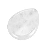 CrystalTears Rock Quartz Thumb Worry Healing Stone Pocket Palm Stone