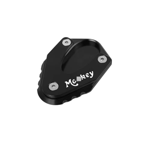 Support Latéral Agrandir Plaque pour Honda Monkey 125 Évite la Chute Moto