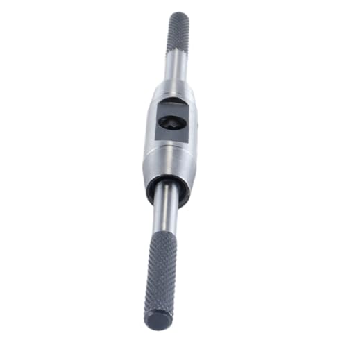 Durlo Verstellbarer Gewindebohrergriff, Handgewindebohrerhalter, für die Reparatur durch Maschinisten, Druckgussgehäuse(M1 bis M8)