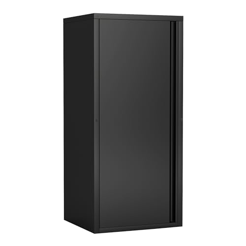 Miniatura 4 de En.Casa Armario De Oficina Burlöv Archivador De Estudio Con 2 Estantes Regulables En Altura Mueble De Oficina Con 1 Puerta Y 3 Compartimentos Acero 88 X 40 X 35 Cm - Negro