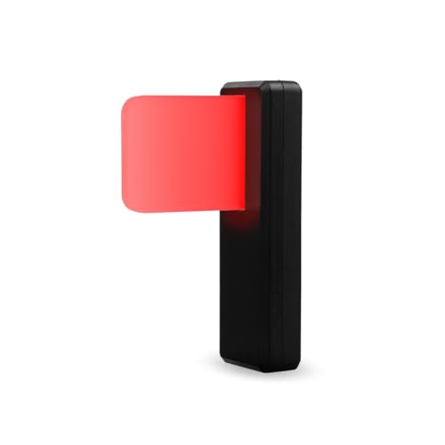 Luxafor Flag 2 – 2nd Gen LED Busy Light – Status & Availability Indicator for Office – Avoid Workplace Distractions and Boost Productivity (Black)