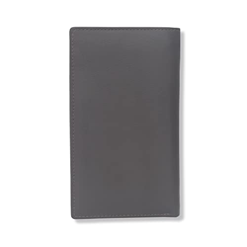 Image of KARA Brown Unisex Genuine Leather Wallet - Hand Purse with 16 Credit Cards Slots - Wallet for Women and Men