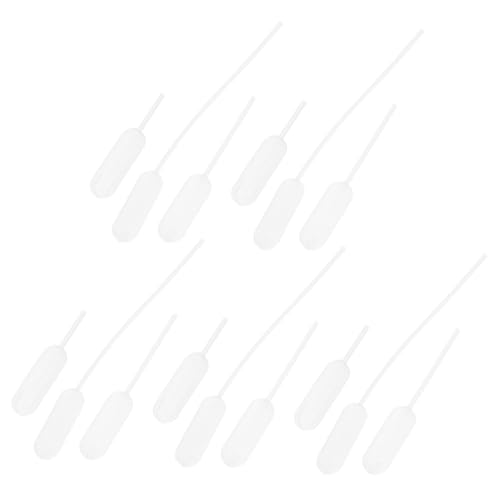 HEALLILY Sauce Dropper Set 150pcs Plastic Jam Droppers Tubes for Liquid Transfer