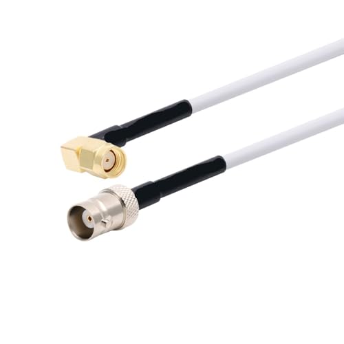 RG58�P�[�u�� BNC�I�X-SMA�I�X�v���O RG-58 50�I�[�� RF�����P�[�u�� �R�l�N�^�A�_�v�^ RF�W�����p�[�s�O�e�[��(RP SMA M90 to F,20M)