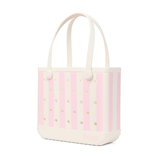 BOGG BAG Medium Tote – 15" x 12.5" x 5" (Powder Puff & Coconut)