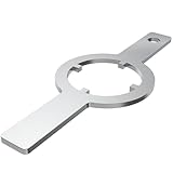 DIYIIRON Spanner Wrench TB123A Compatible for Whirlpool/Kenmore Washer HD Tub Nut, 21366 Washer Spanner Wrench Compatible washing machine, Tub Nut Tool for Replacement, Maintenance and Repair, Silver