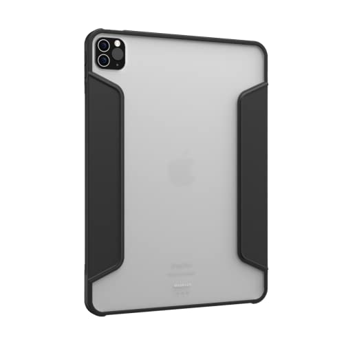 �yMagEasy�z iPad Pro 12.9 (2018 / 2020 / 2021 / 2022) �Ή� �P�[�X �ϏՌ� ���^ �X���� �ی� �J�o�[ �T�C�h �O���b�v ������ iPad�P�[�X �w�� �J���� �t�� �ی� �Ռ��z�� �^�u���b�g�P�[�X [ A