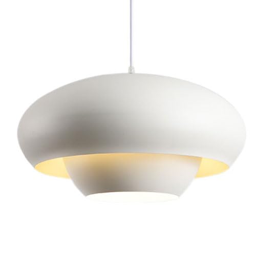 Lampe suspendue en métal E27 au style minimaliste français pour salon