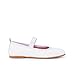 Ballerine Ceremonia nappa con fascia elastica Pisamonas, bianco, 39 EU