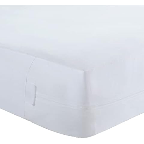 Bed Bug Blocker All-in-One Quiet Zip-Up Mattress Protector, Queen Short for RV Cover