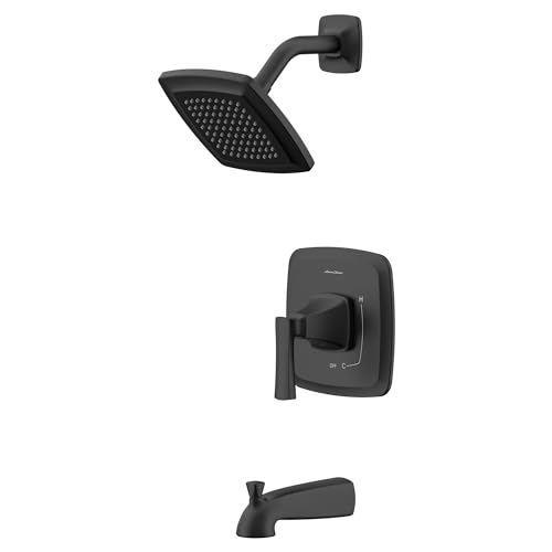 American Standard 7426508.243 Belmeade Tub and Shower Trim Kit with Valve, 1.8 GPM, Matte Black by American Standard - Image 5