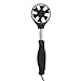 GT8913 Anemometer Industrial Digital Wind Speed Temperature Humidity Meter Tester Handheld Wind Speed Gauge with Retractable Handle for Industrial Household Use ABS Material